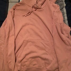 Pink hoodie